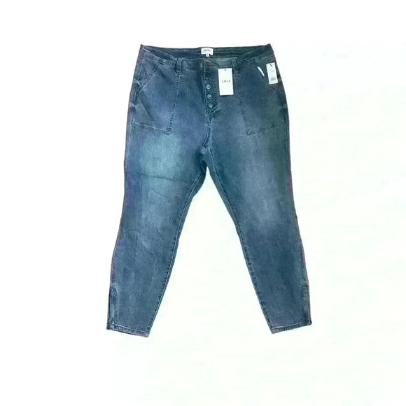 Joie Women's Jeans Size 24W Maxine Park Skinny Color Orlando NWT $228 button fly - Picture 1 of 11